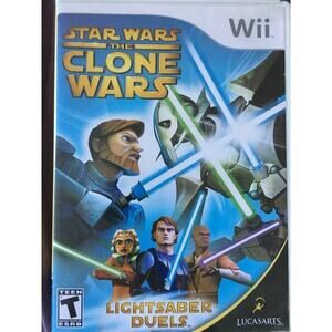 Satar Wars The Clone Wars Wii Game‎
